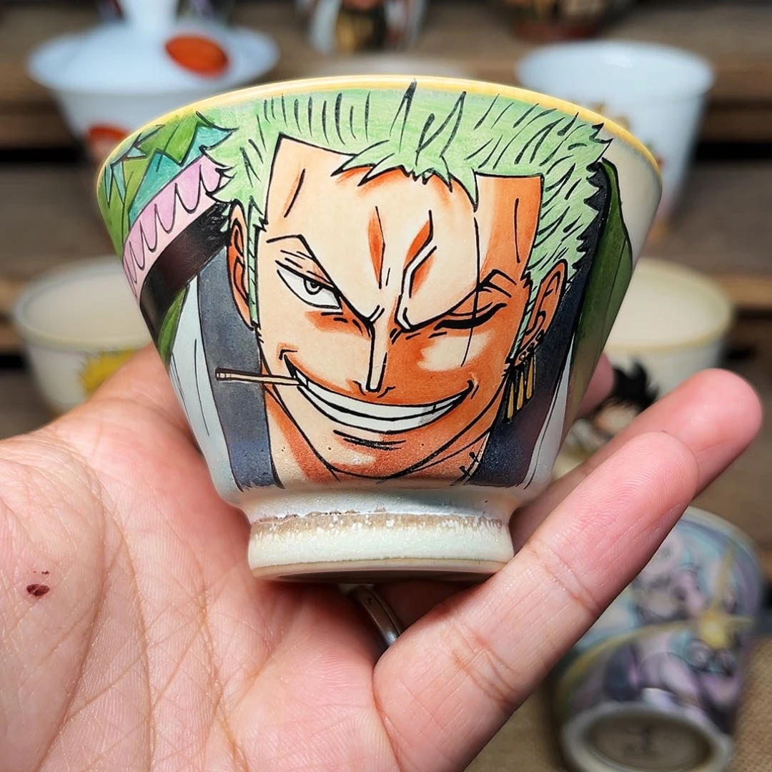 杯景德镇陶瓷手绘主人杯