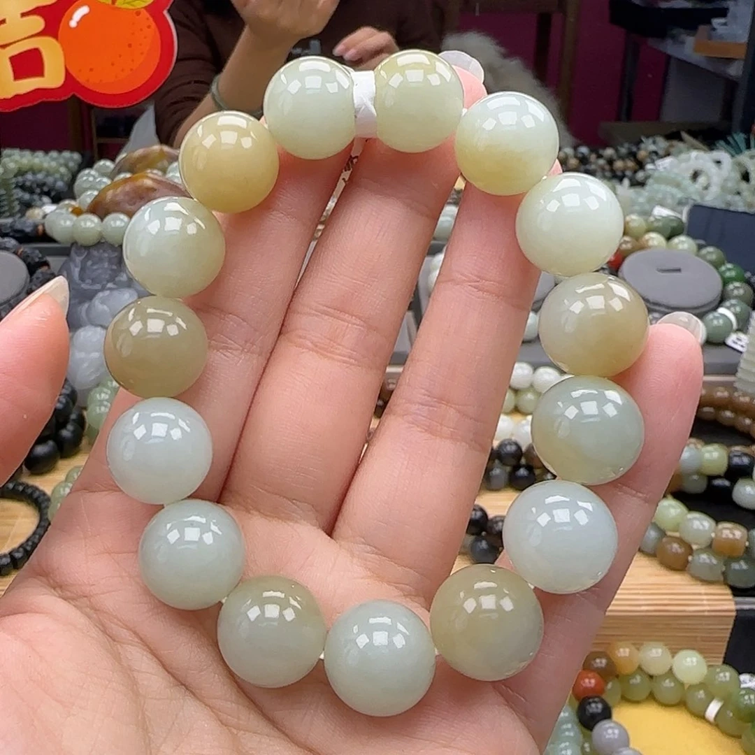 和田玉手链未镶嵌