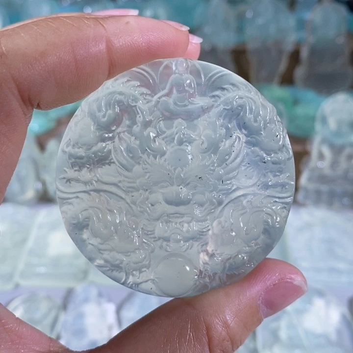 岫玉吊坠未镶嵌吊坠