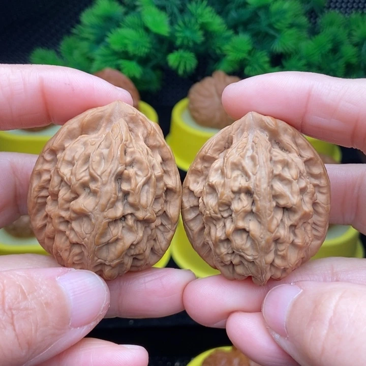 吊坠文玩核桃红锦鲤43全品