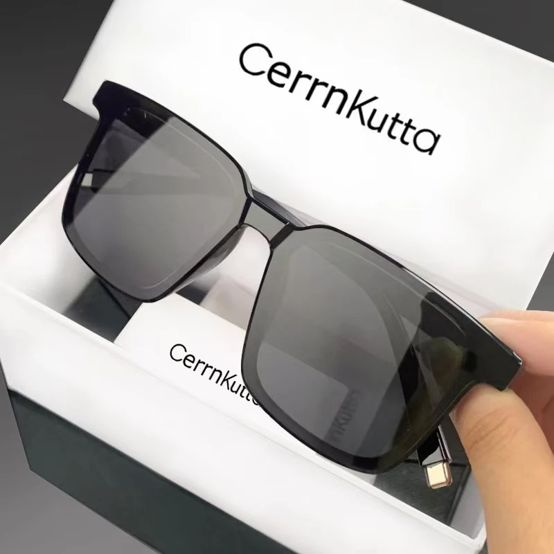 CerrnKutta男女网红复古防紫外线太阳镜时尚街拍潮流遮阳镜