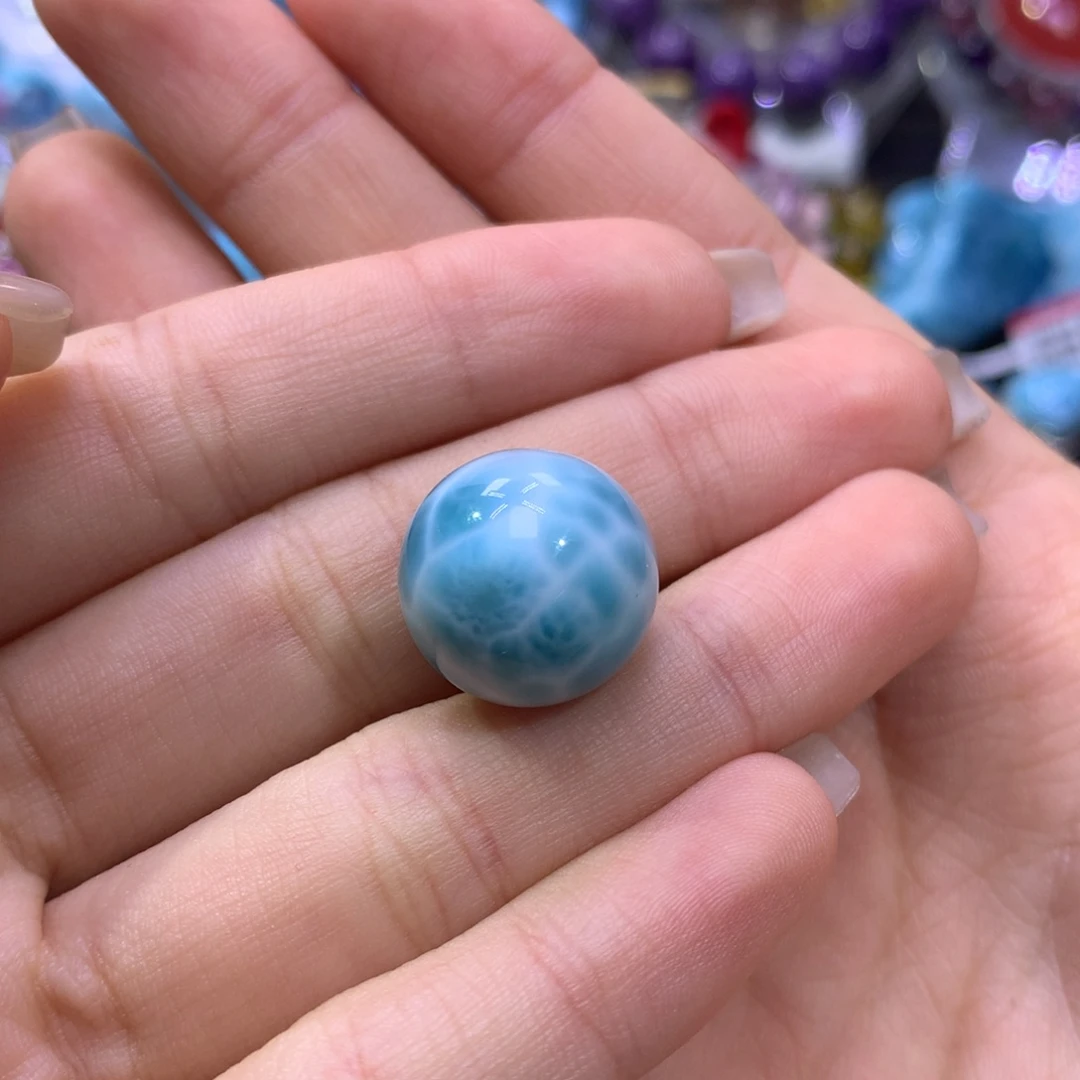 针钠钙石（海纹石）手链未镶嵌隐*