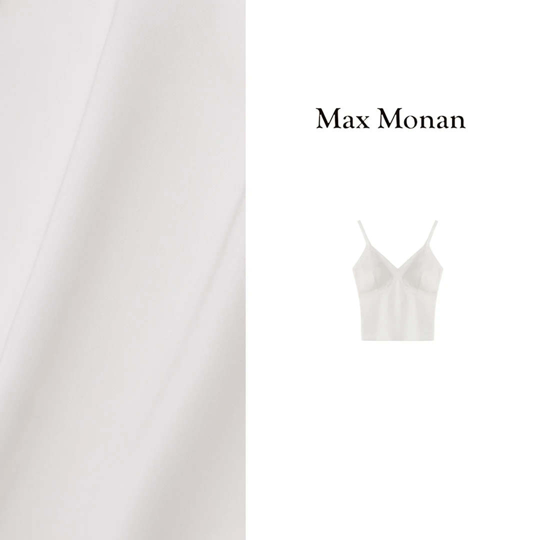 【Max Monan】小甜心 夏季新款白色性感吊带美背UU2024075