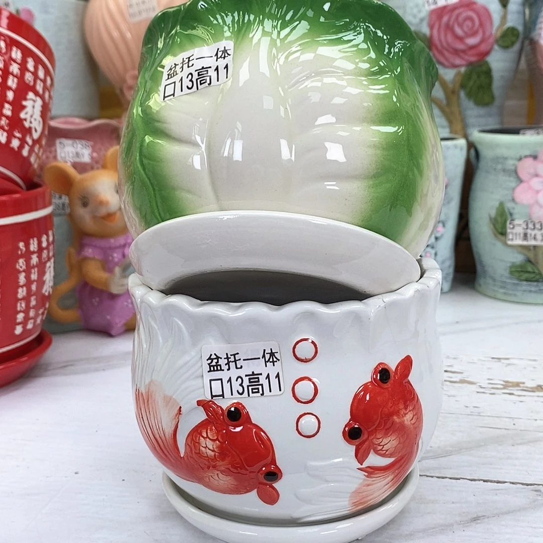 陶瓷@陶瓷花盆@@58386828699