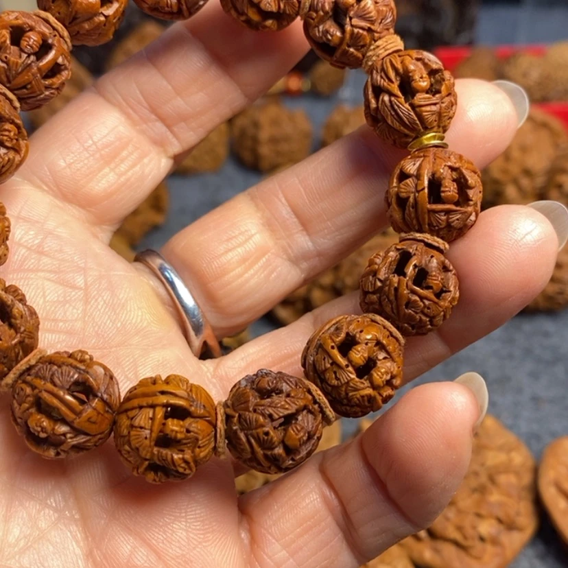 【闪购商品】手串/手链核桃孙*彬桃核雕刻