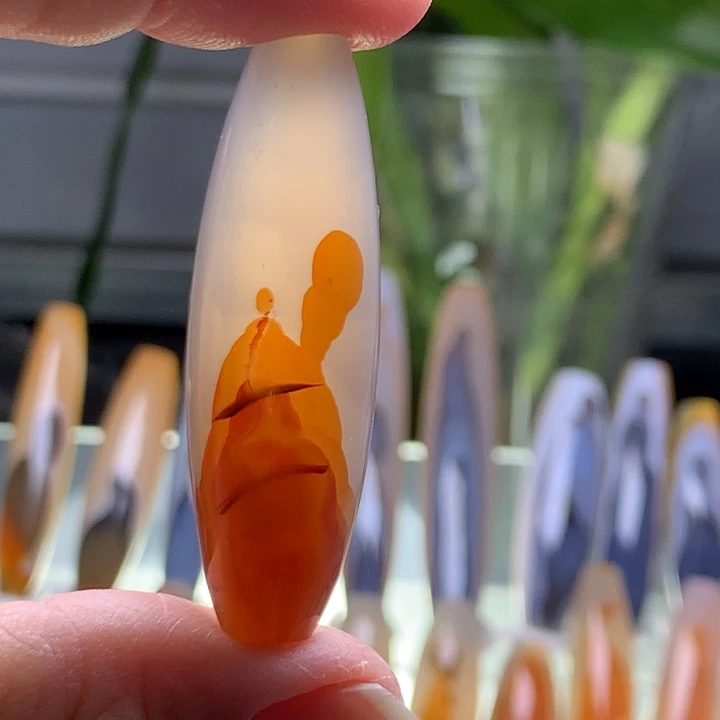 未镶嵌玛瑙/玉髓珠宝半成品21