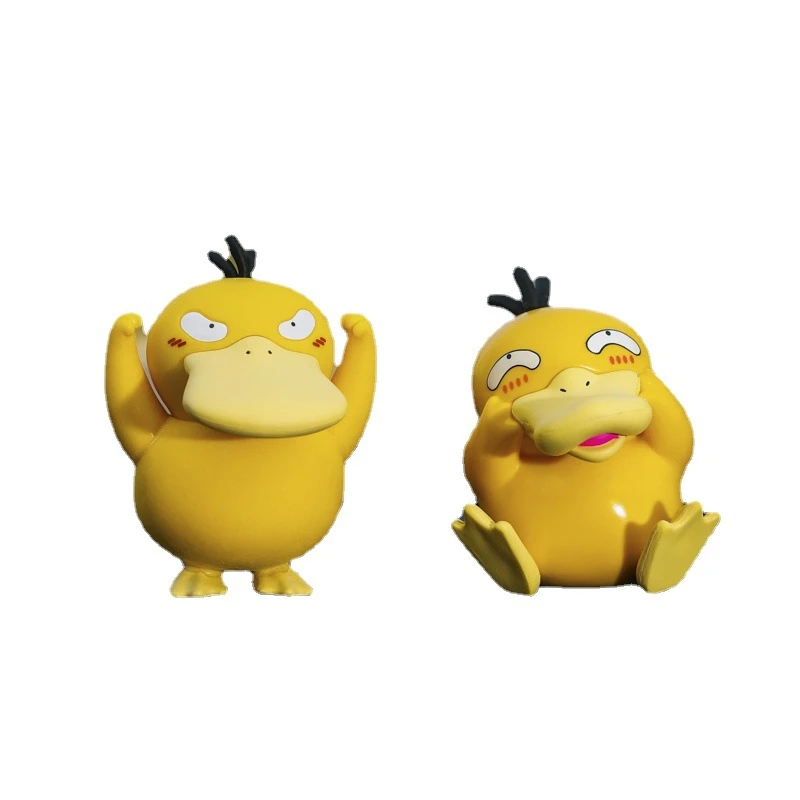 祝福加油玩偶手办公仔装饰可达鸭车内摆件奋斗汽车男士中控台网红