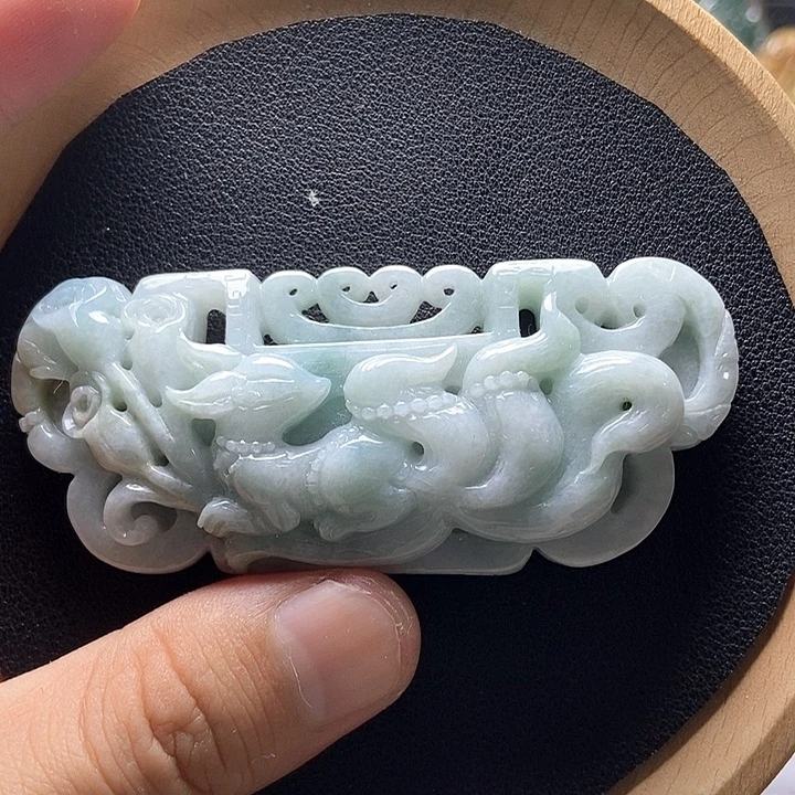 翡翠未镶嵌颈饰翡翠a货