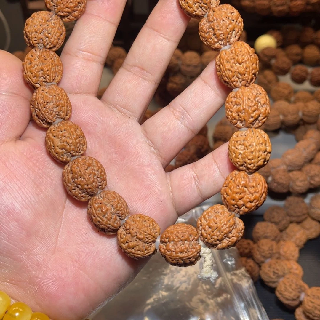 金刚菩提吊坠西****锅盘龙手持