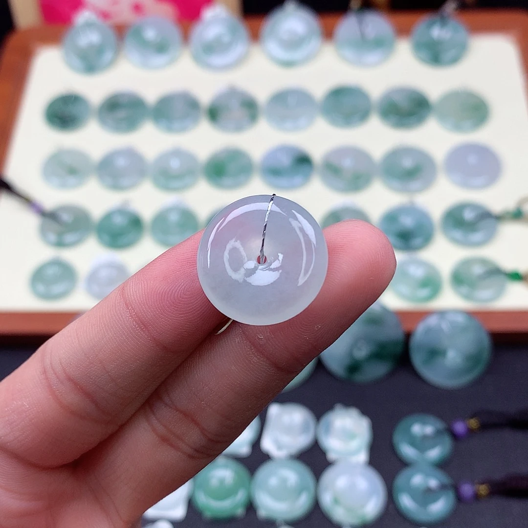 颈饰未镶嵌翡翠27 尺寸20.2-5.7