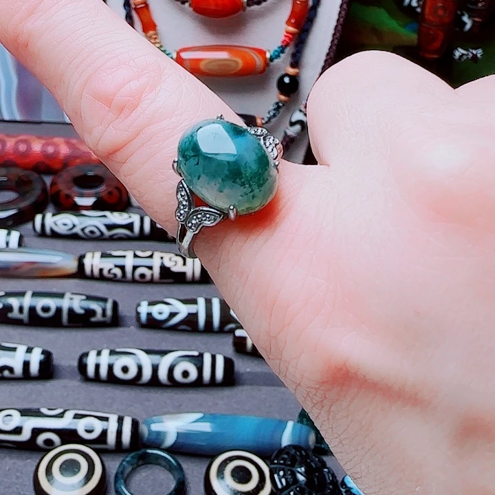 玛瑙/玉髓合金珠宝半成品