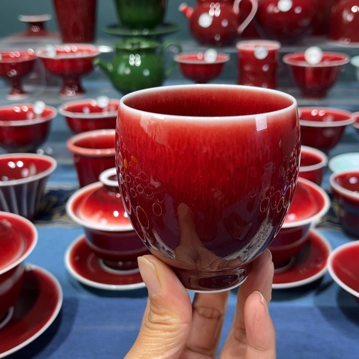 景德镇浅行窑龙蛋杯