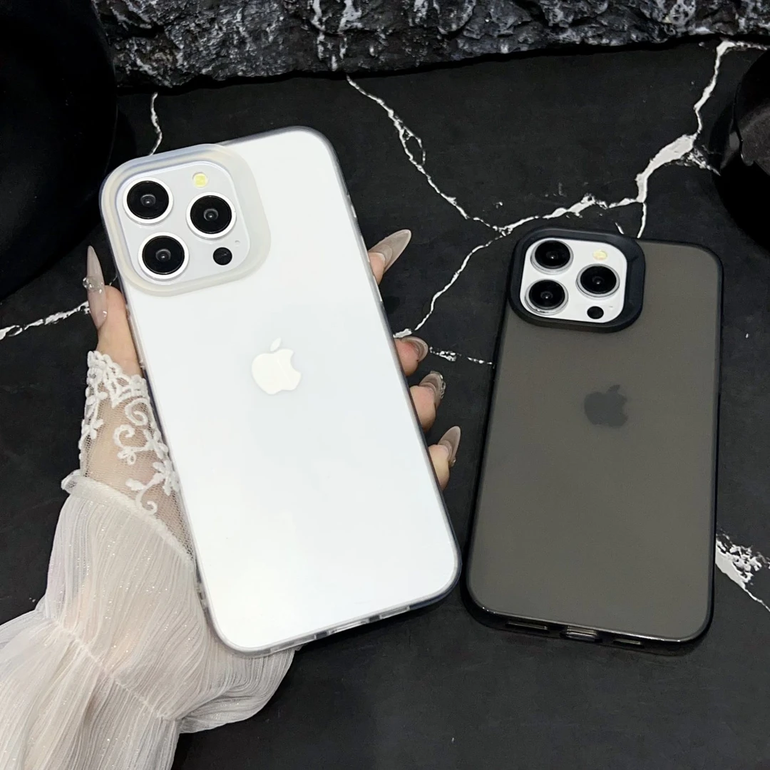 歌诗丹途磨砂肤感简约iPhone16promax手机壳15软壳14适用苹果13/X