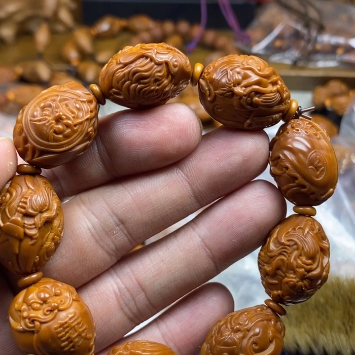 手串/手链橄榄核橄榄核雕工艺手串