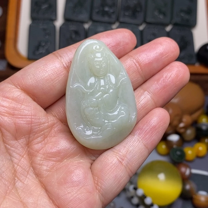 方钠石未镶嵌挂件