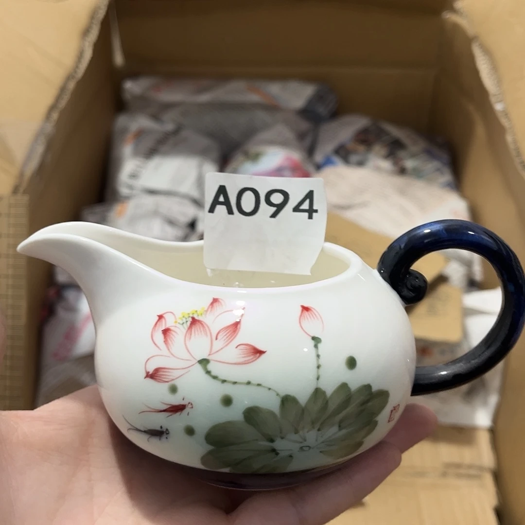瓷片茶摆件工艺品摆件666