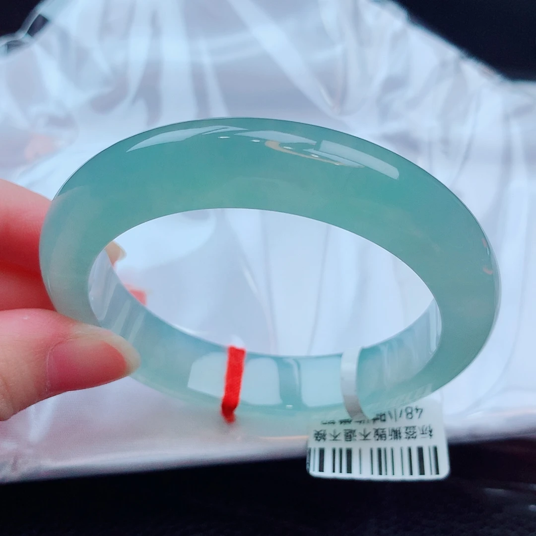 翡翠未镶嵌手镯缅甸天然翡翠A货手镯