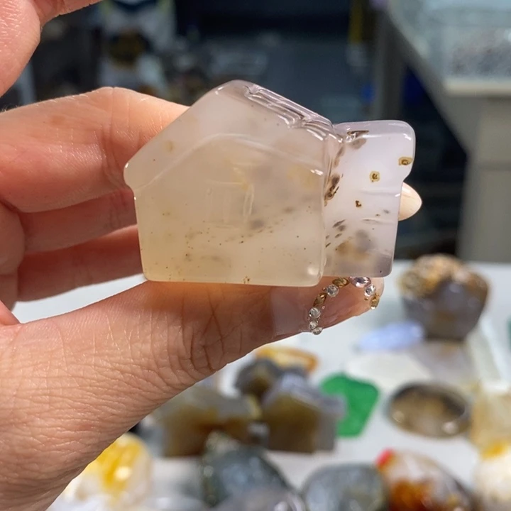 玛瑙/玉髓吊坠(不含链)未镶嵌