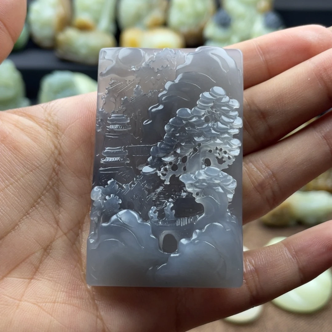 颈饰未镶嵌和田玉