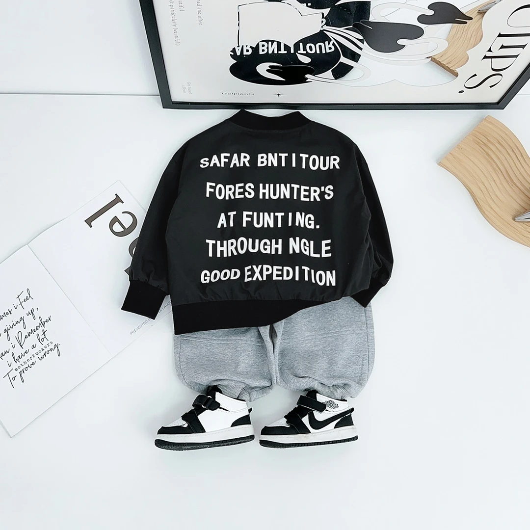 男童外套秋冬款儿童棒球服2025新款秋装潮牌BDQ25385悠悠童话童装