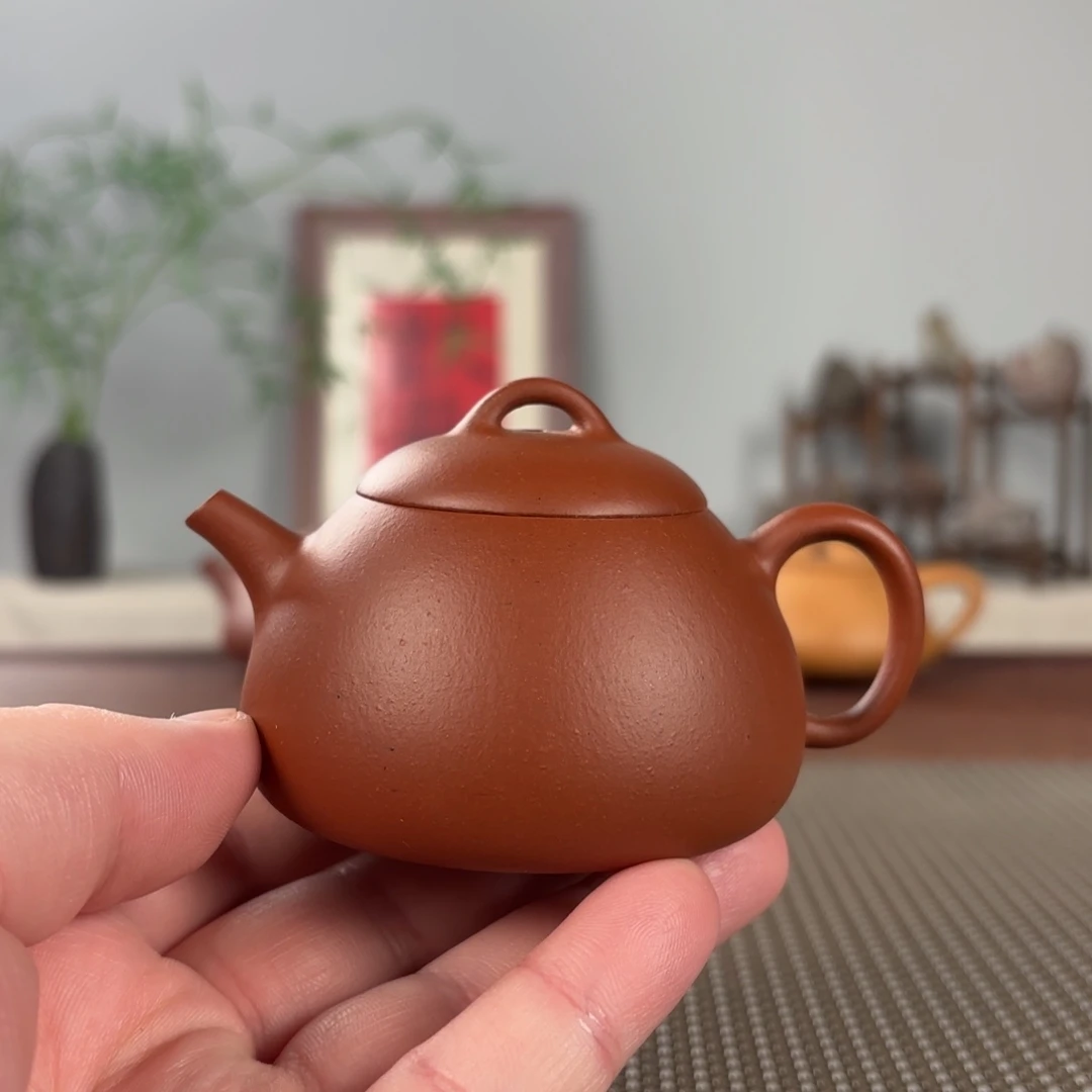 紫砂茶壶黄龙山原矿紫砂壶120