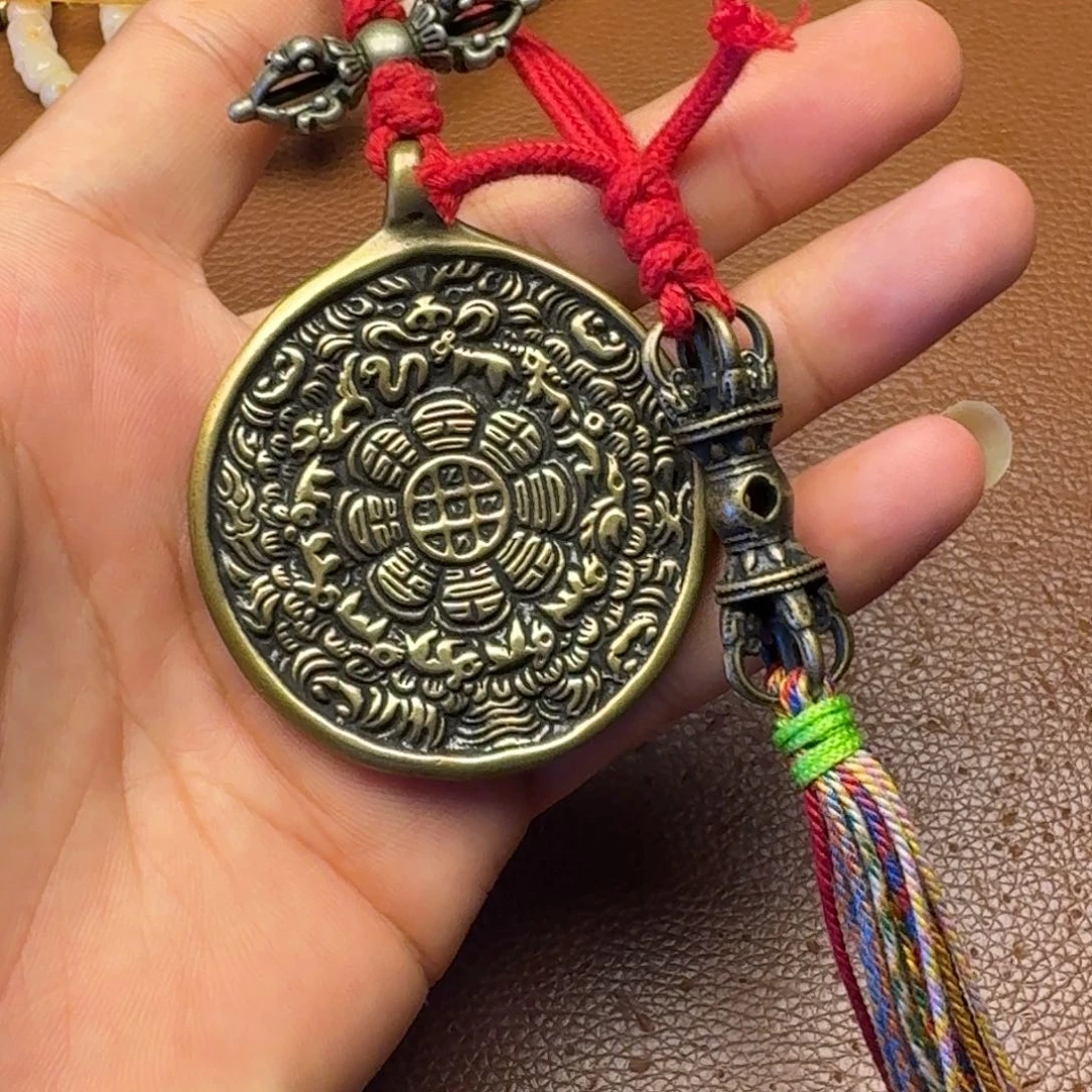 彩*哥藏式风格九宫八卦牌