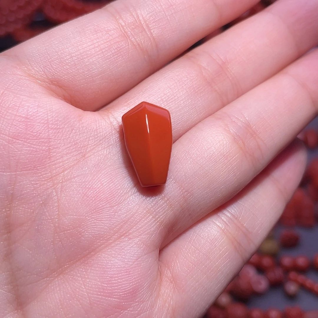 南红玛瑙三通10未镶嵌登**水