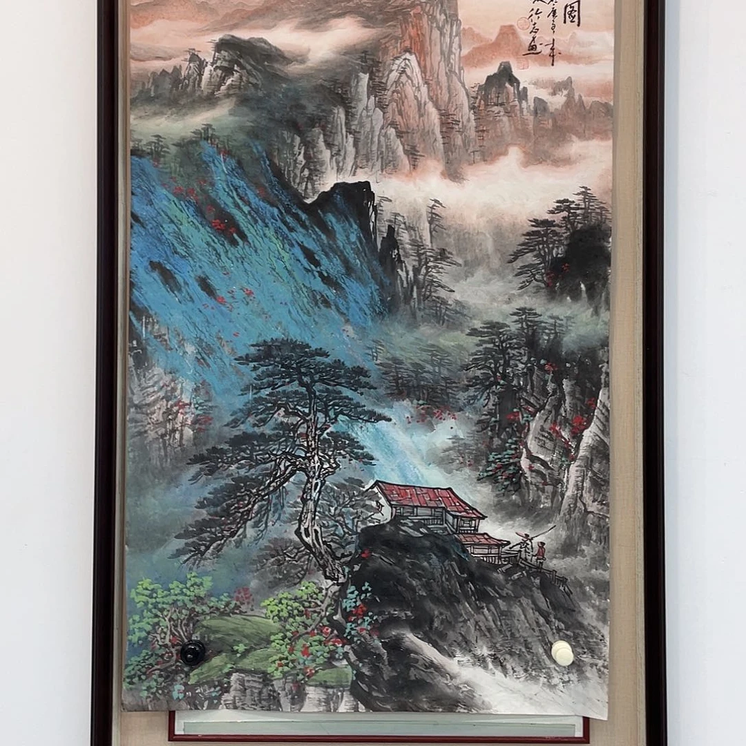 国画凌行志老师手绘国画精品