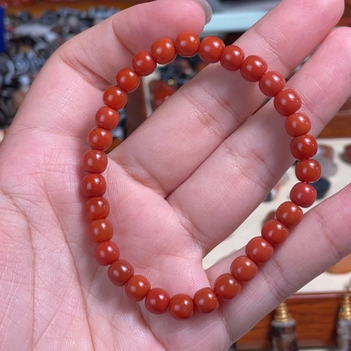 南红玛瑙未镶嵌颈饰10