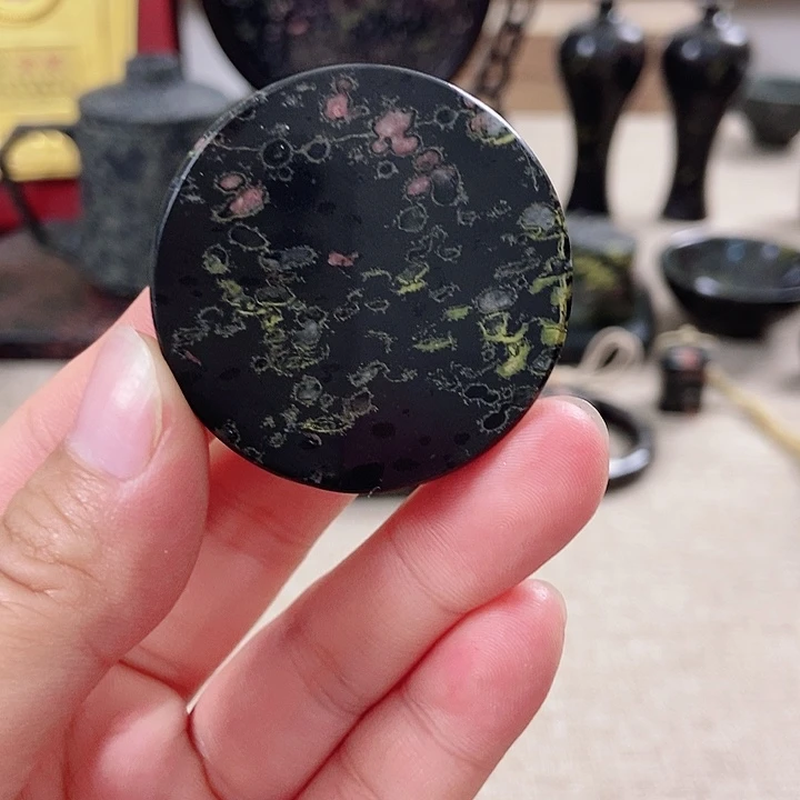 文人雅器梅花玉把玩