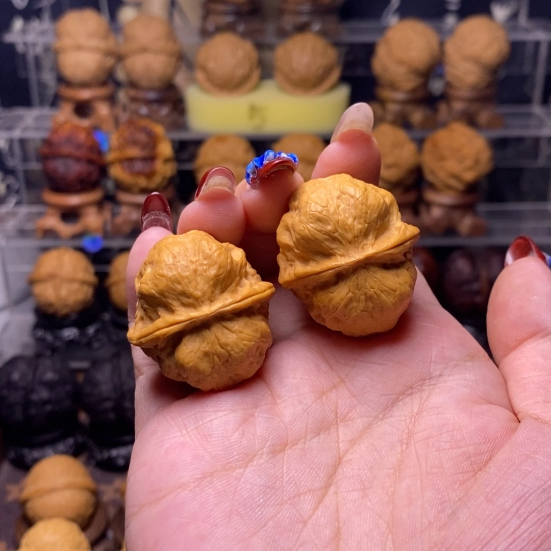 把件文玩核桃Z67小玉蟾33尺