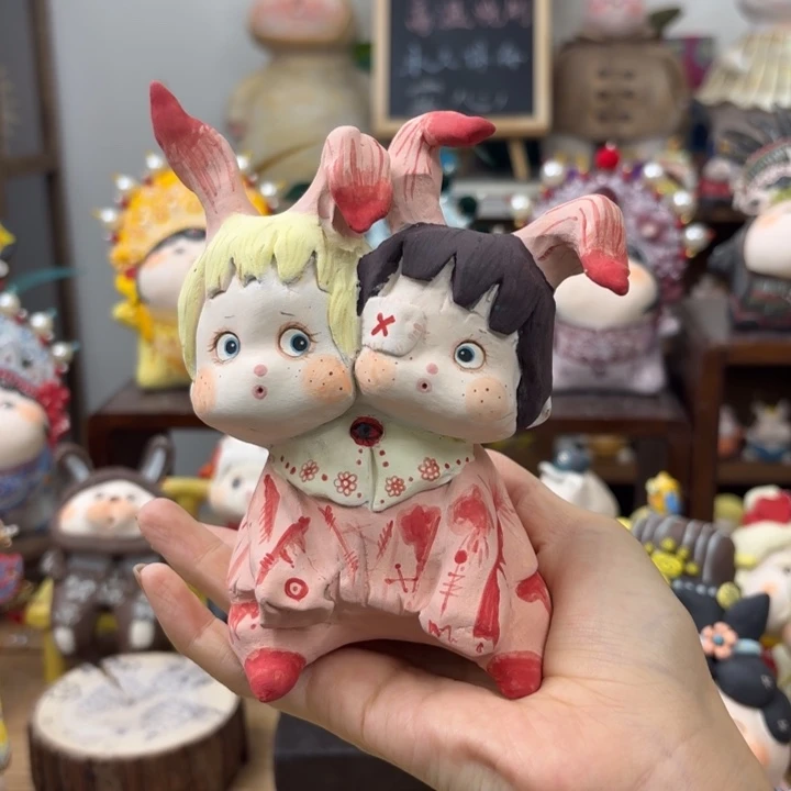 陶土手工陶艺摆件