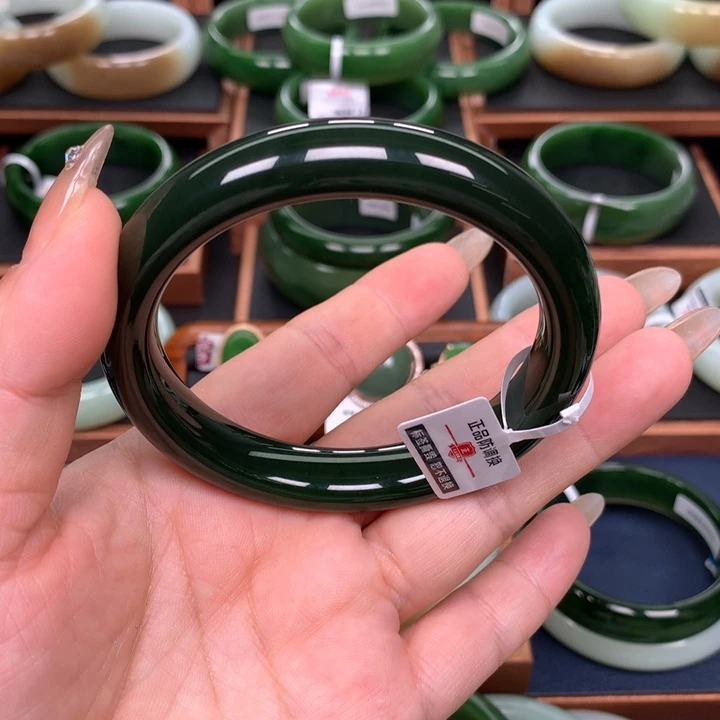 和田玉（碧玉）5960圈口未镶嵌