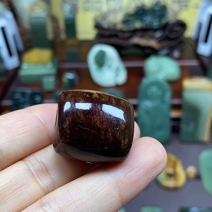 岫岩河磨玉（透闪石质玉）未镶嵌把件