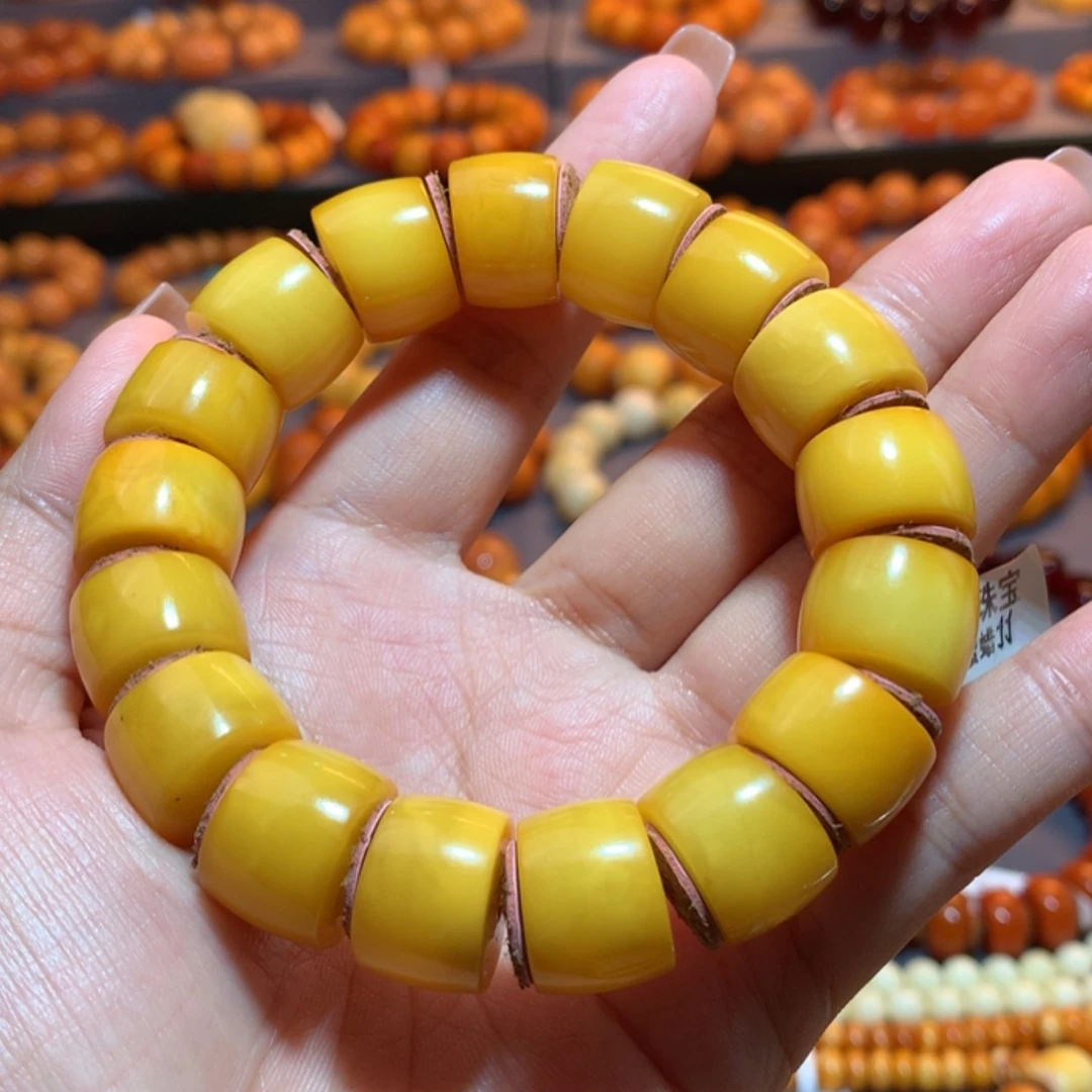【闪购商品】手串蜜蜡未镶嵌蜜蜡手串