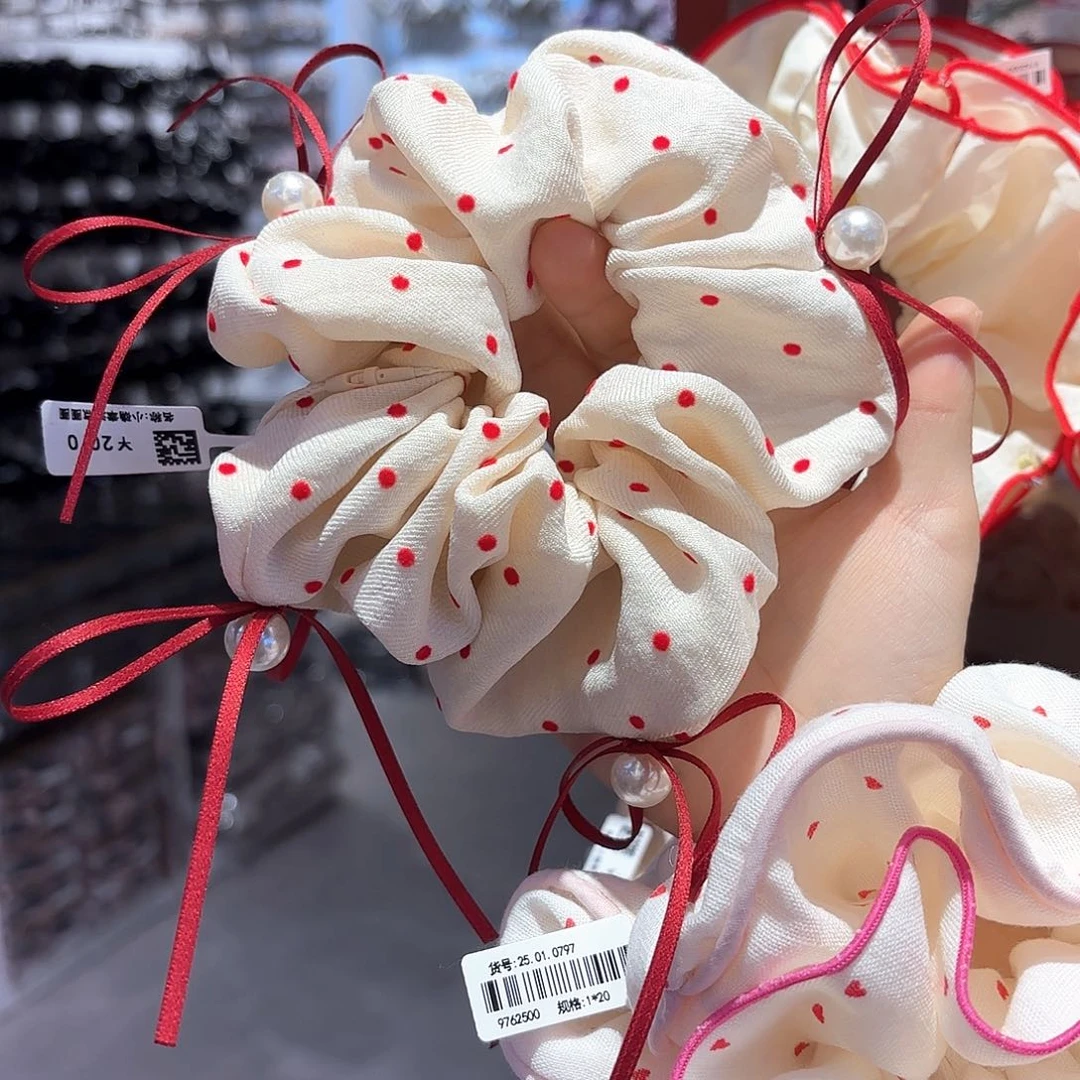 皮质铁合金珍珠点点肠圈