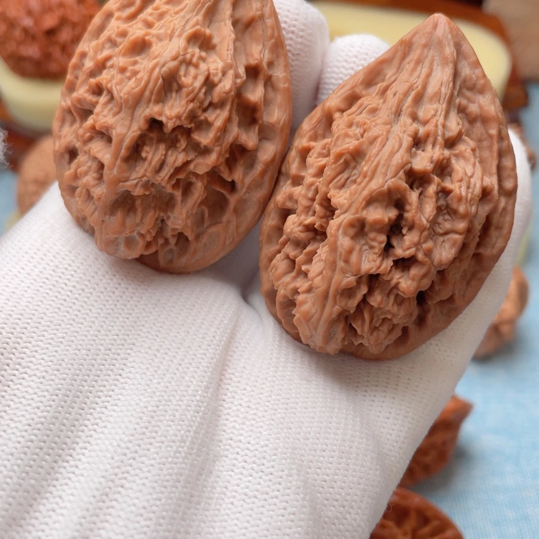 桃核吊坠39尺寸高桩野生鸡心