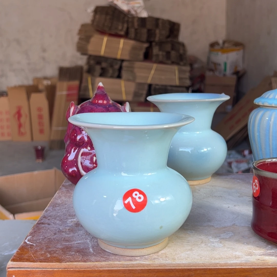 摆件郑家钧窑摆件微