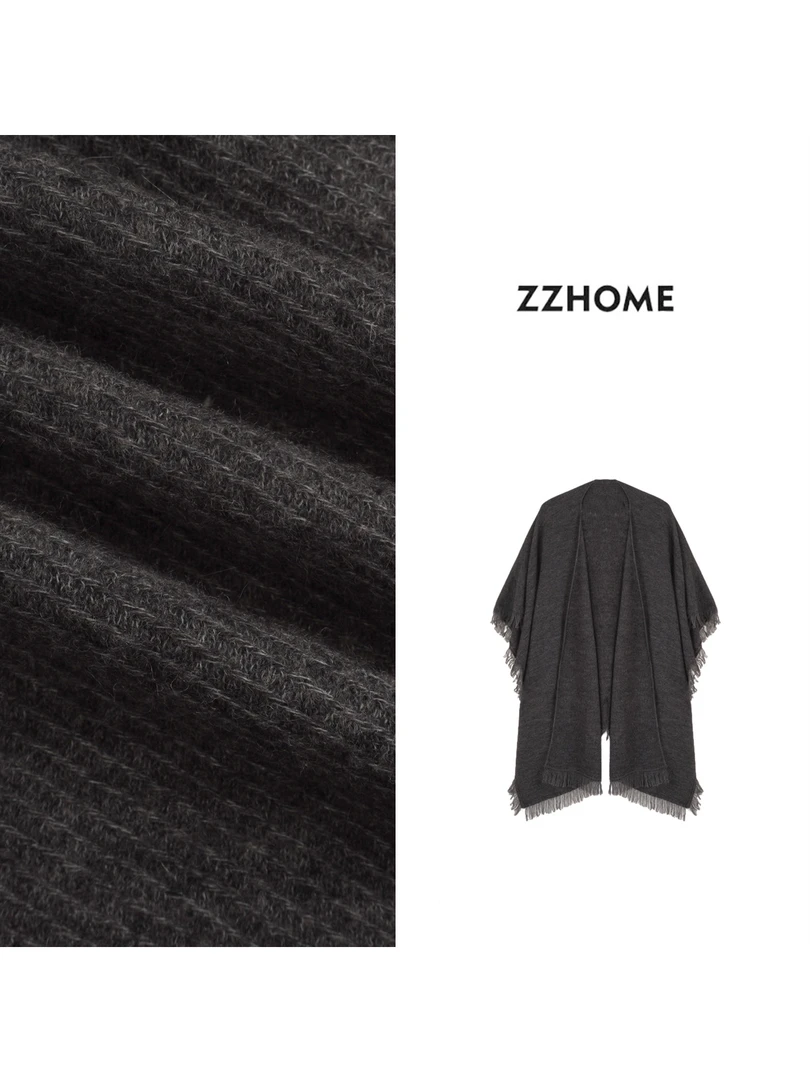 ZOZO HOME ｜可持续经典匠造羊绒大披肩q171451p