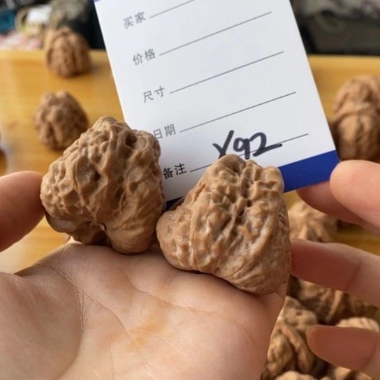 白***白吊坠文玩核桃佛度