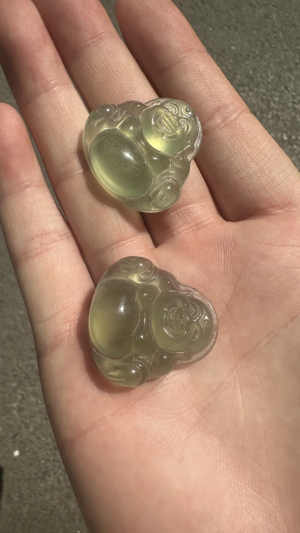 天然岫玉佛公多样性发货拍一发一