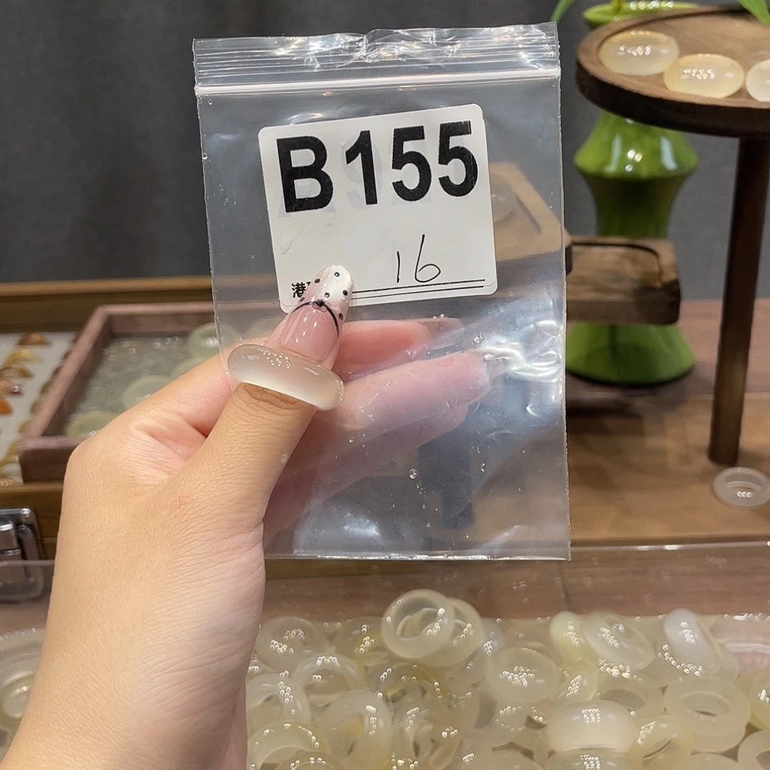 玛瑙/玉髓未镶嵌戒指155