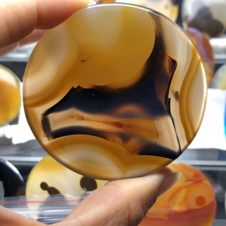 合金玛瑙/玉髓珠宝奇石90