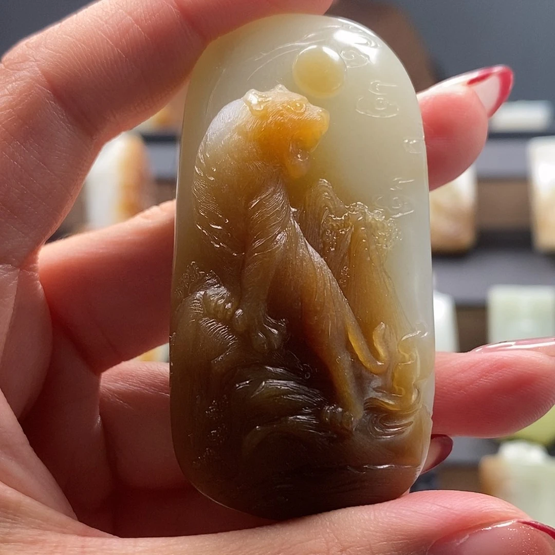 未镶嵌和田玉挂件