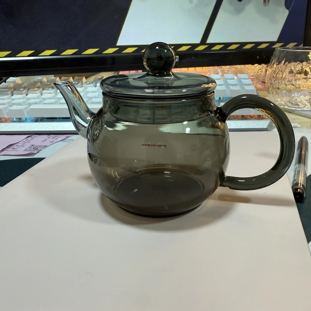 手工 玻璃泡茶壶 茶具 茶器建议容量260ml美人肩小壶