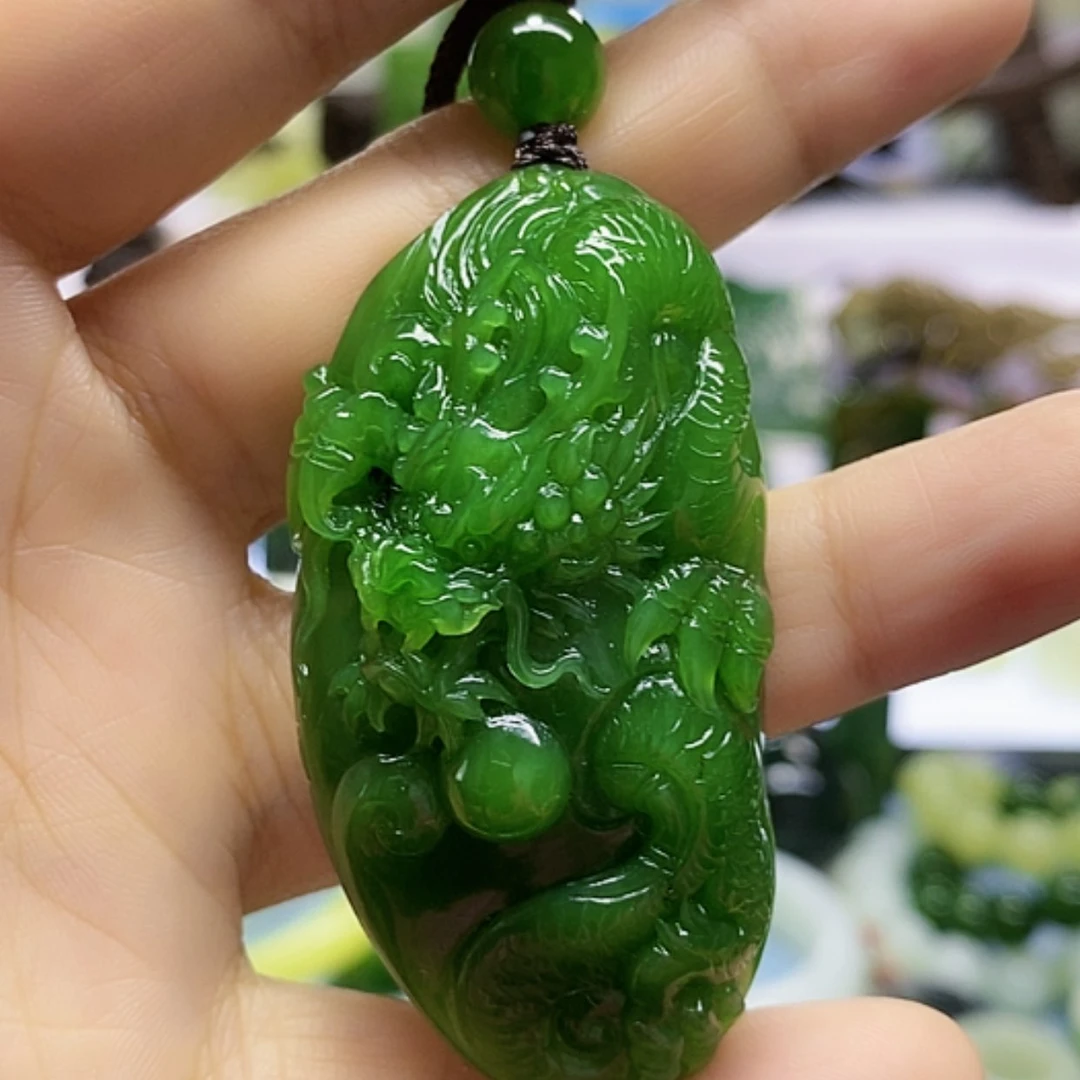 【闪购商品】未镶嵌和田玉（碧玉）挂件