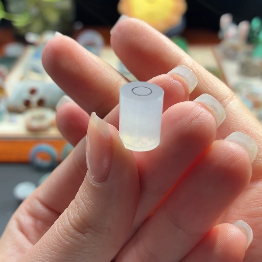 未镶嵌定制翡翠冰桶珠