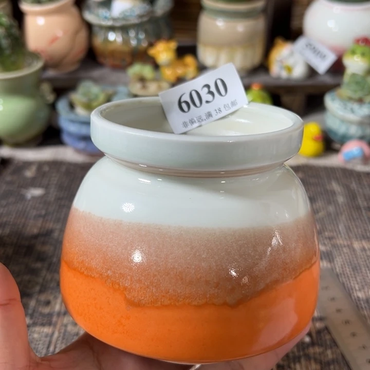 口7高9 手工花盆满30包邮