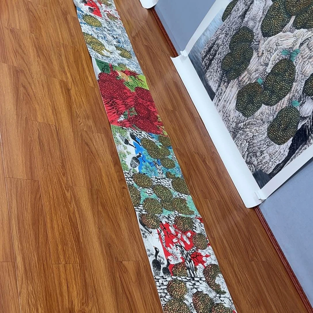 泊***台国画庆友老师国画精品