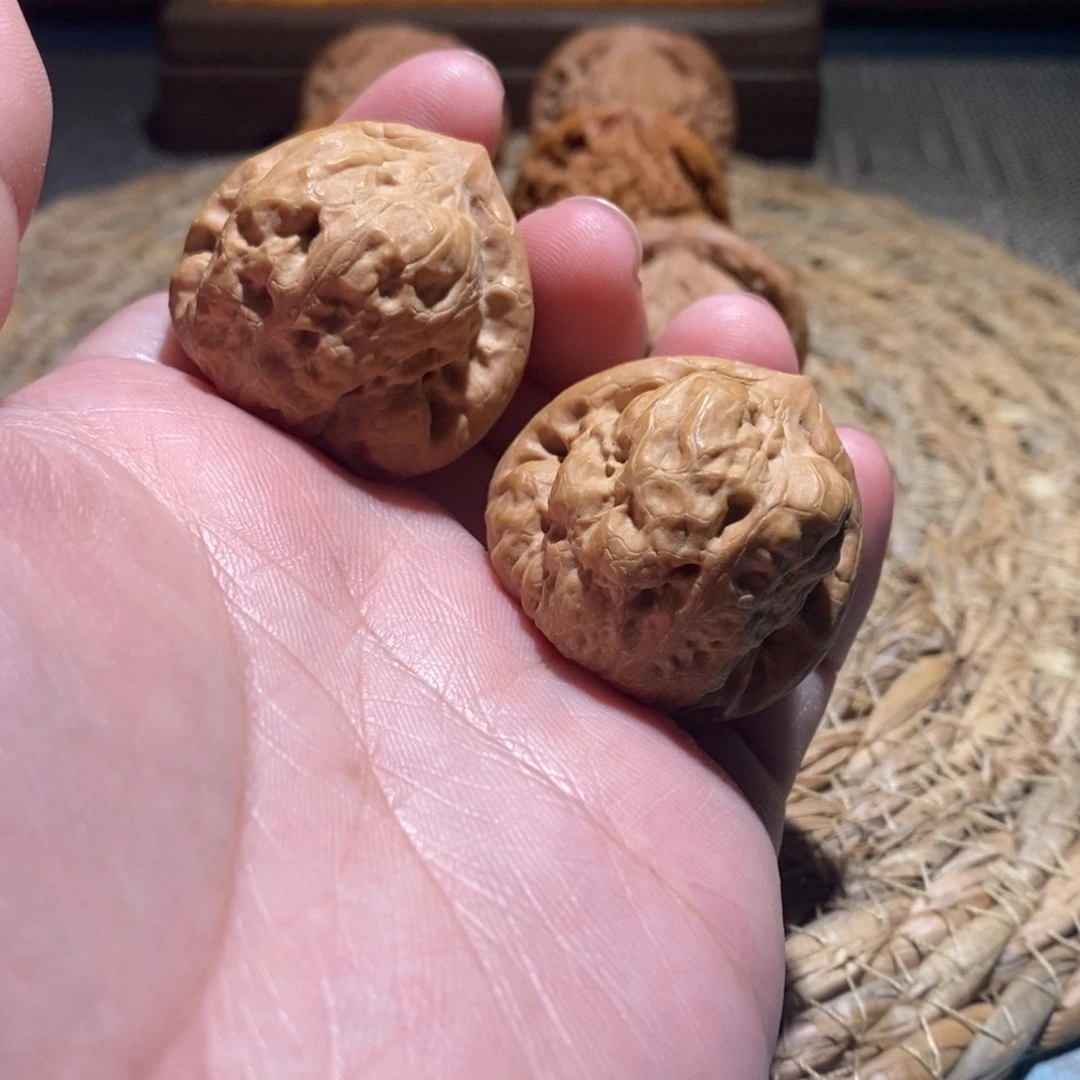 花***阳吊坠桃核34小众古蟾